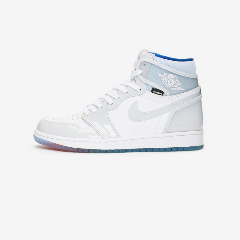 retro high zoom racer blue