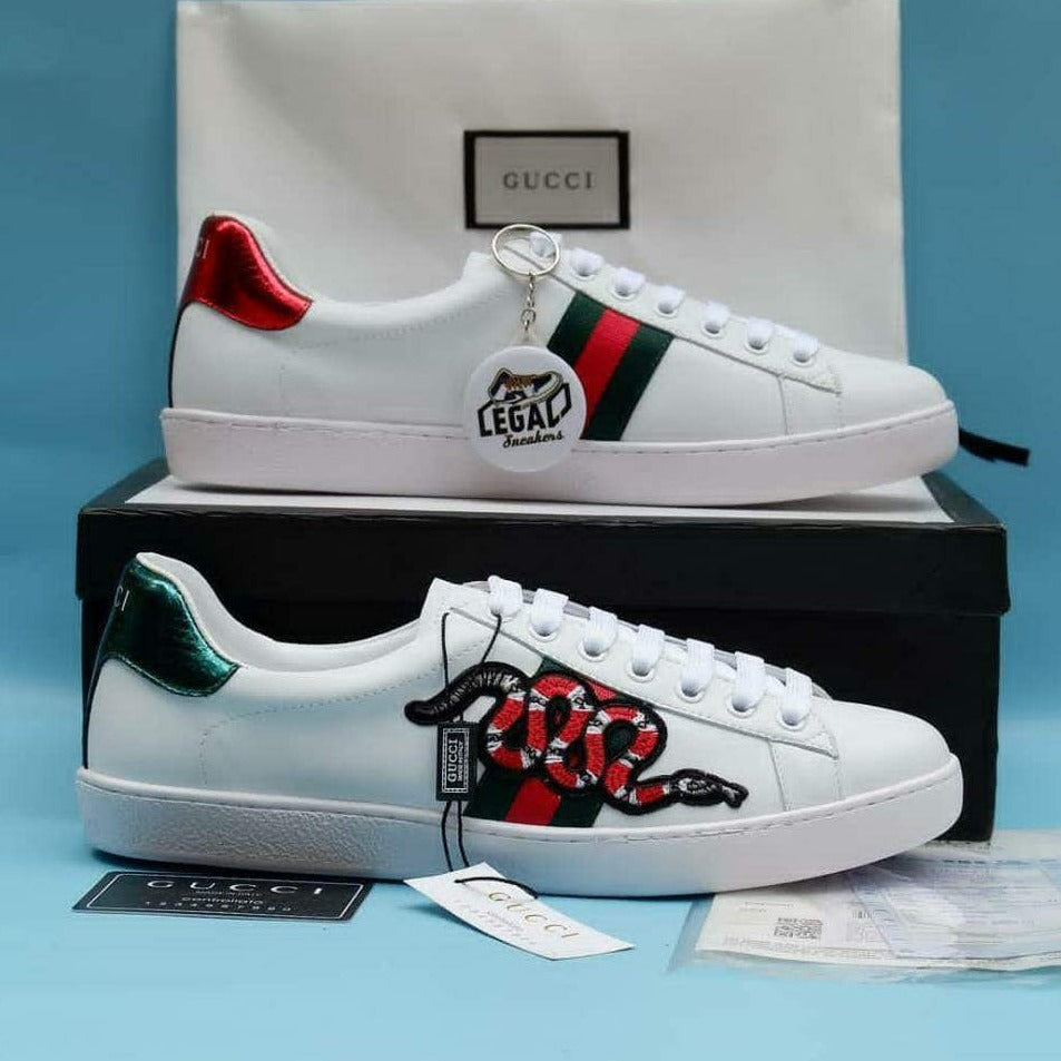 copy Gucci Premium Sneakers Snake shoes 