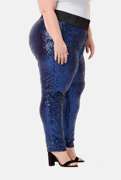 Plus Size Vestuário para Mulheres - Fancy Pants - Dark Blue - Sociedade + - Sociedade Plus - Comprar Online Now!  - 2
