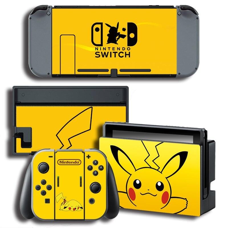 Pikachu Switch Stickers | decals – Sticky