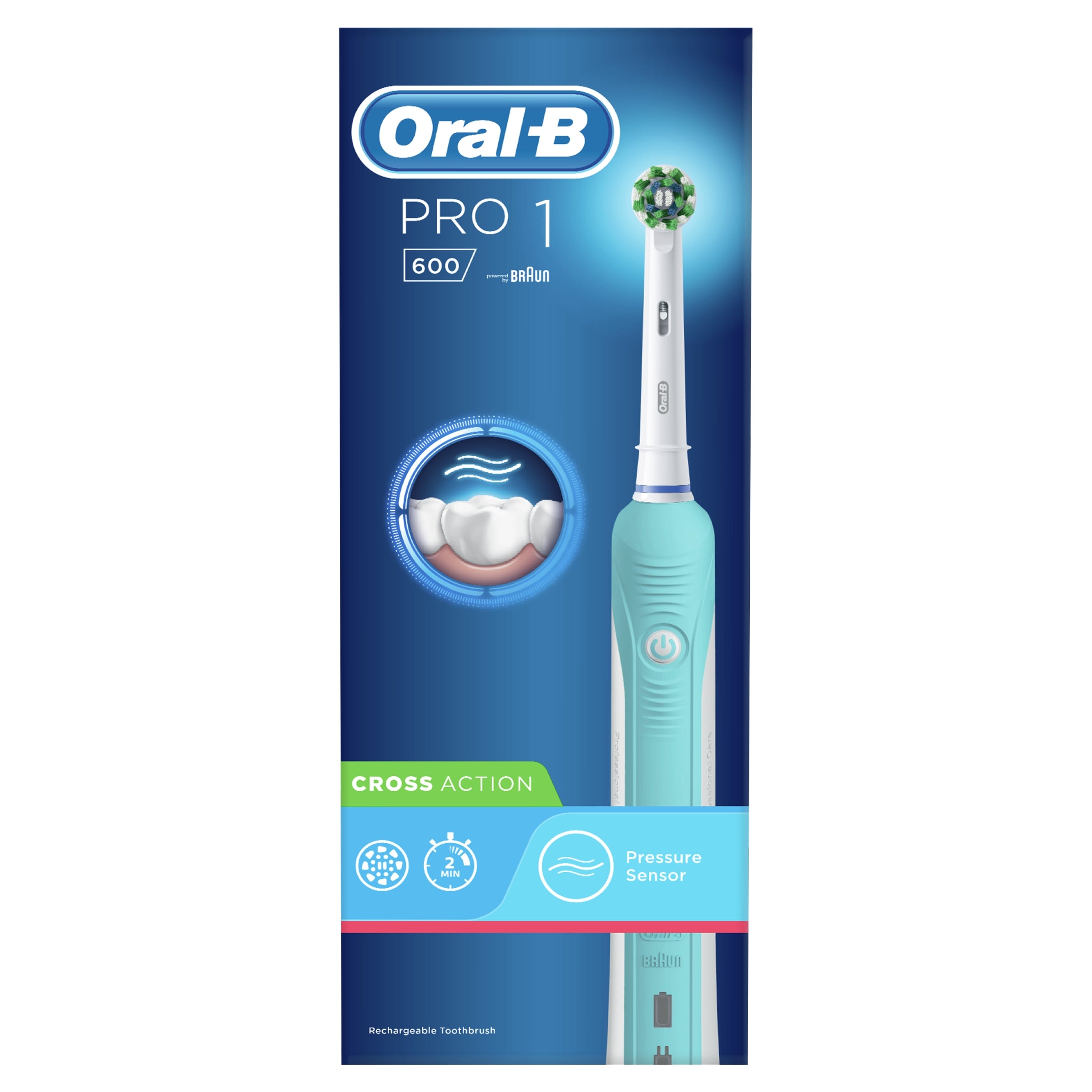 Profetie Reageer hiërarchie Oral-b Pro 1 600 Cross Action Toothbrush | LloydsPharmacy Ireland