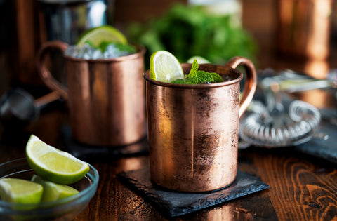 Yucatan Mule - Spring Cocktail made with El Yucateco Jalapeno Hot Sauce