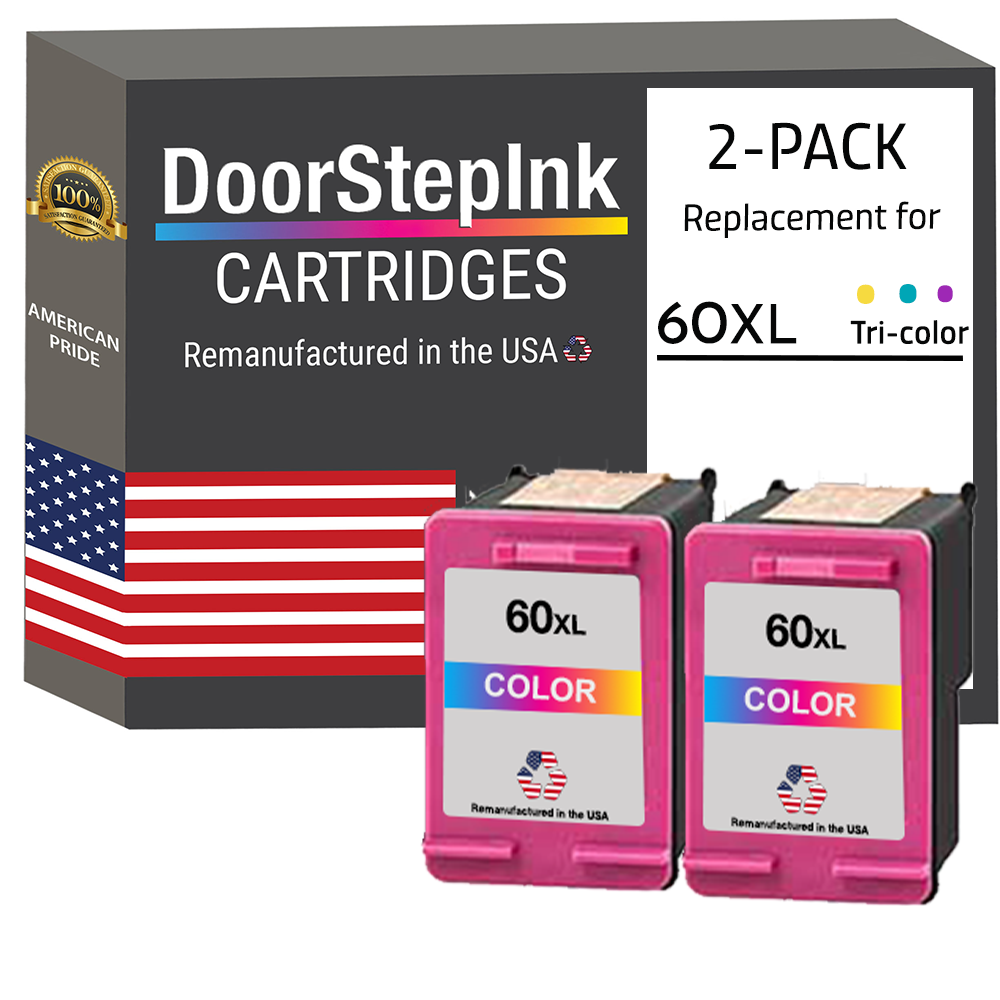 HP 60XL Color Ink | Pay Less, Print More- Pack |
