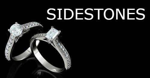 Diamond Engagement Rings with Side Stones
