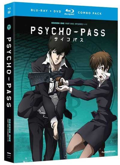 Psycho Pass Season 1 Part 1 Blu Ray Dvd Combo Providence Anime