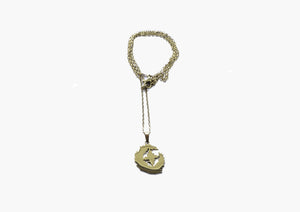 Moon Necklace - Gold plated