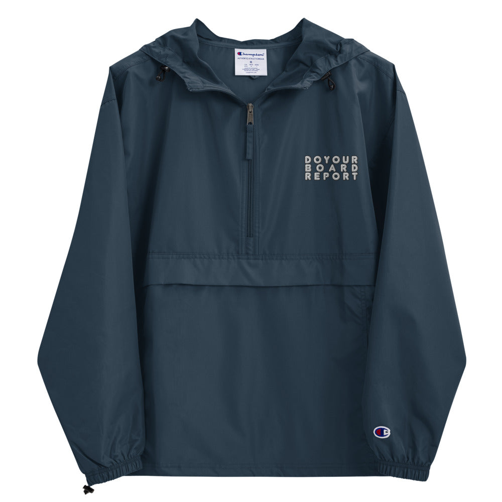 champion packable rain jacket