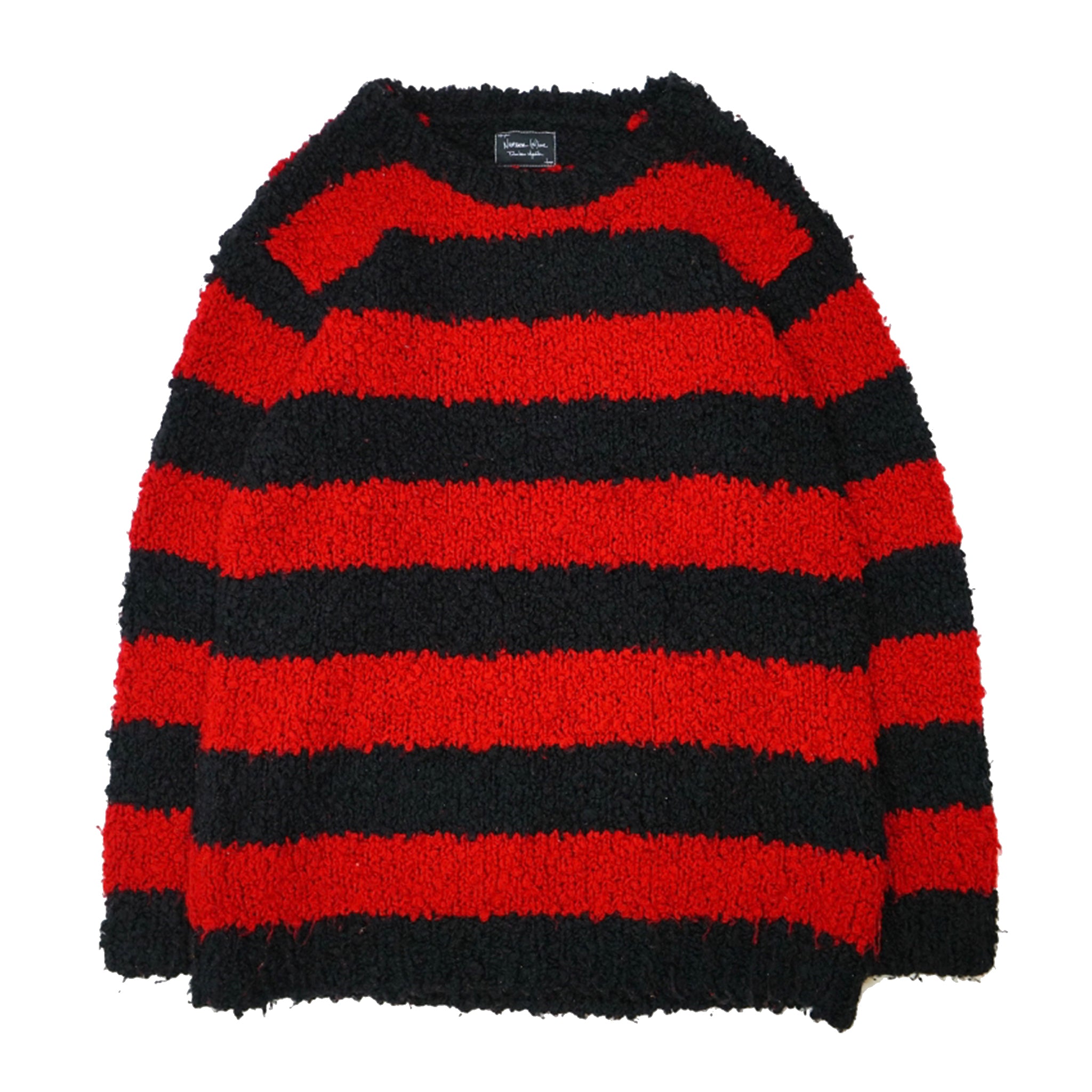 SS/AW03 Striped Grunge Knit Sweater