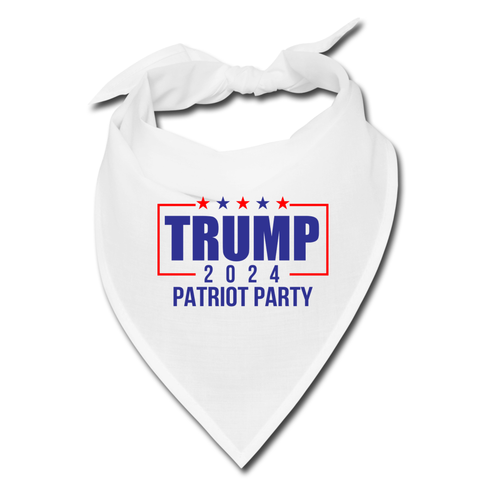 Trump 2024 Patriot Party Bandana