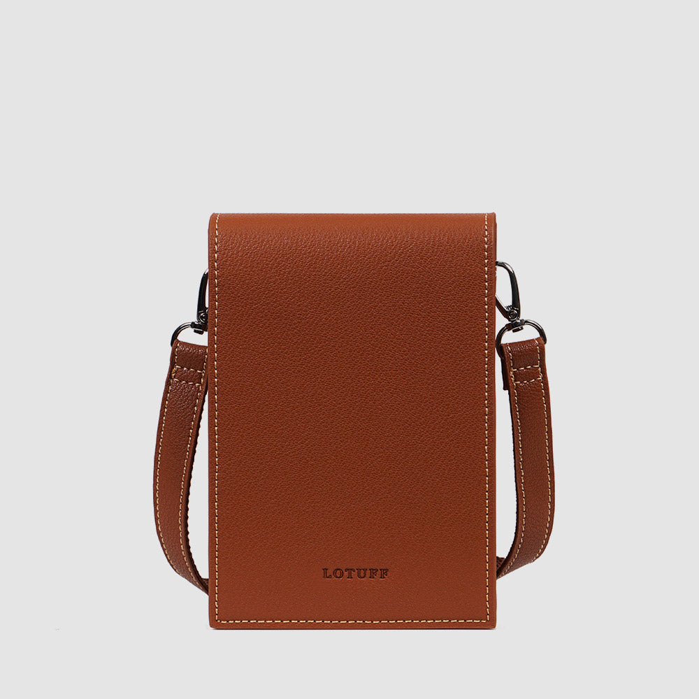 オープニング大セール】 Lotuff Leather バッグ ブラック ストラップ