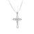 Celtic Heart™ 18K White Gold Pendant Pendant Necklaces Celtic Knot Jewelers 