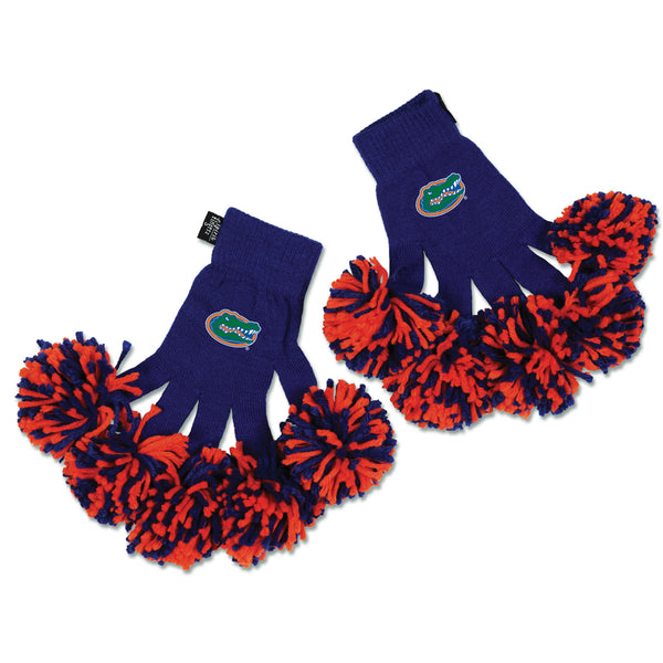 Florida Gators Ncaa Spirit Fingerz Pom Pom Gloves Spirit Fingerz 