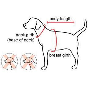 how do you measure the girth of a dogs breast