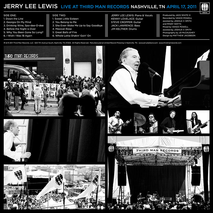 Jerry Lee Lewis Live at Third Man – Third Man Records – Official Store