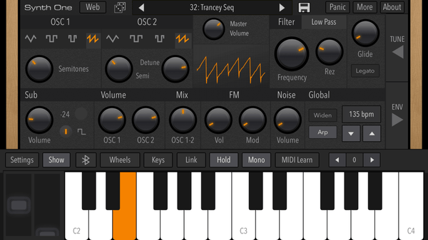 AudioKit Synth One Synthesizer