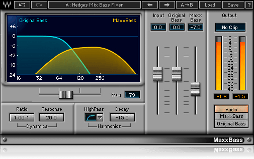 Waves Maxx bass for trance