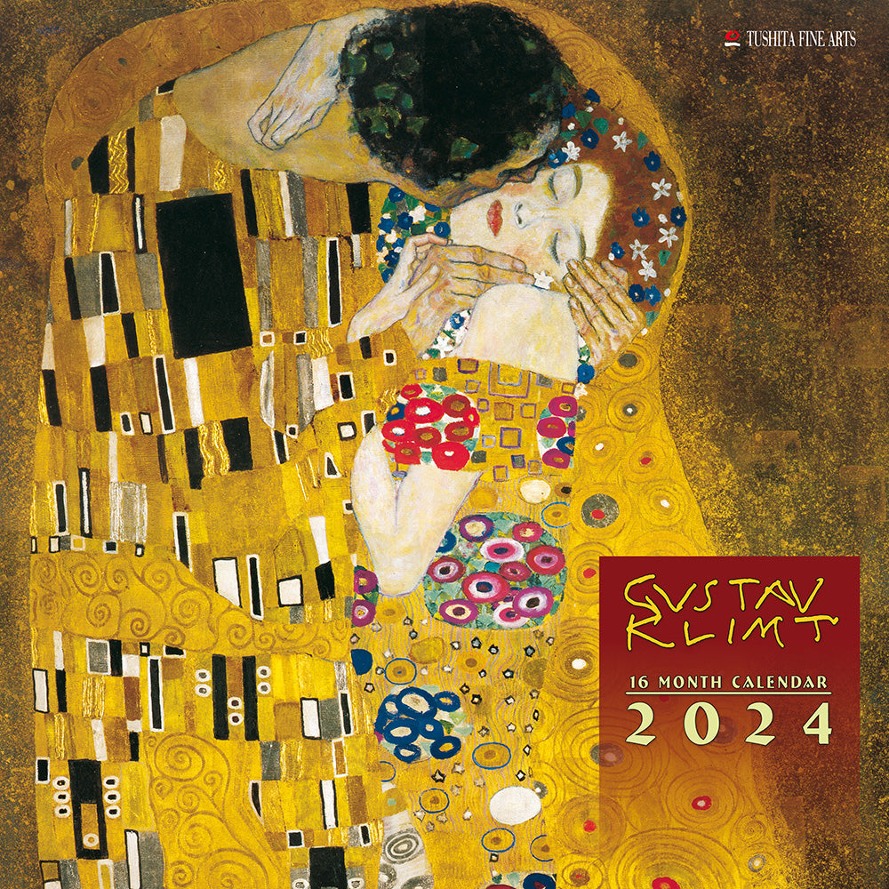 2024 Gustav Klimt Square Wall Calendar Art Calendars