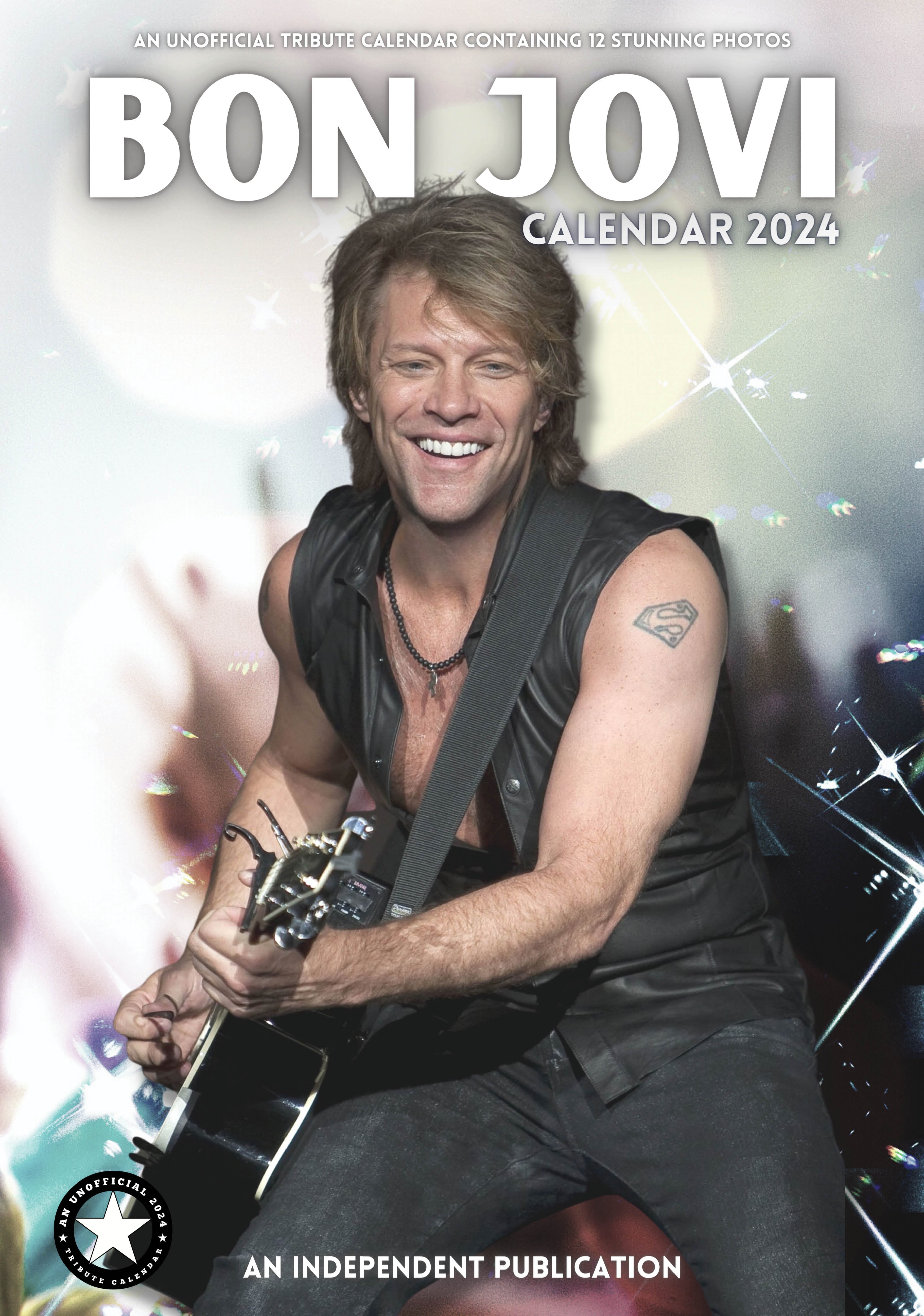2024 Bon Jovi A3 Wall Calendar
