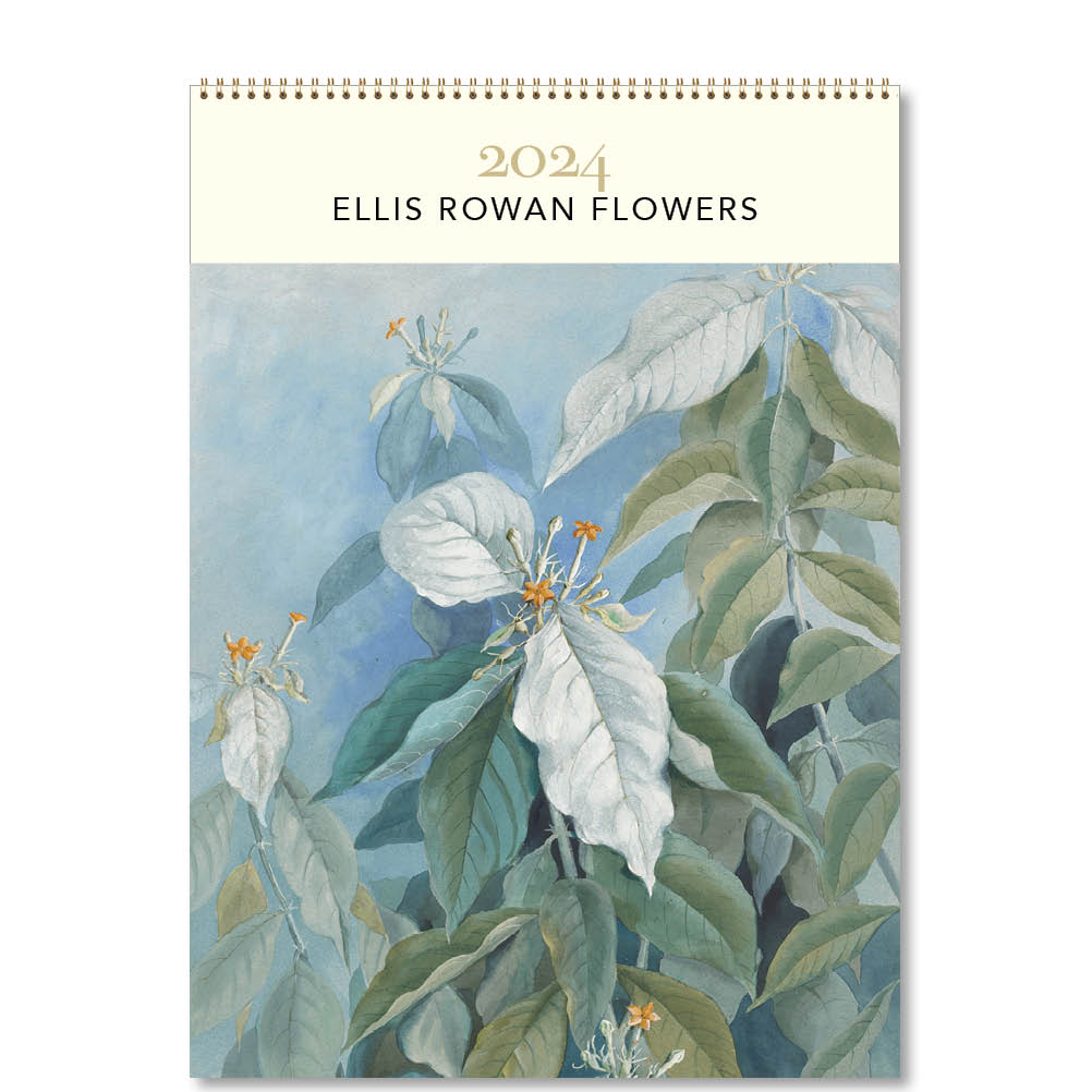 2024 Ellis Rowan Flowers Deluxe Wall Calendar Art Calendars