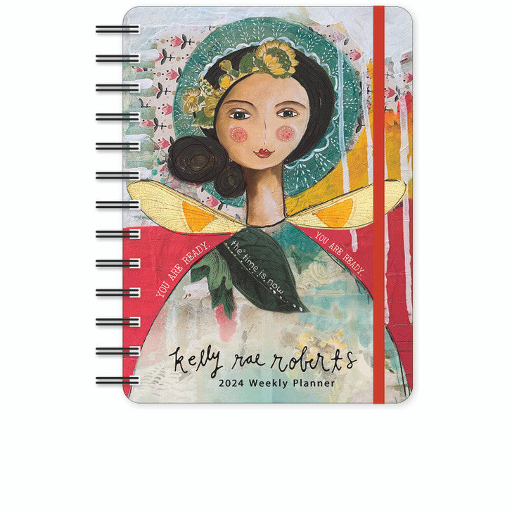 2024 Kelly Rae Roberts Weekly Diary/Planner Art Calendars by Amber