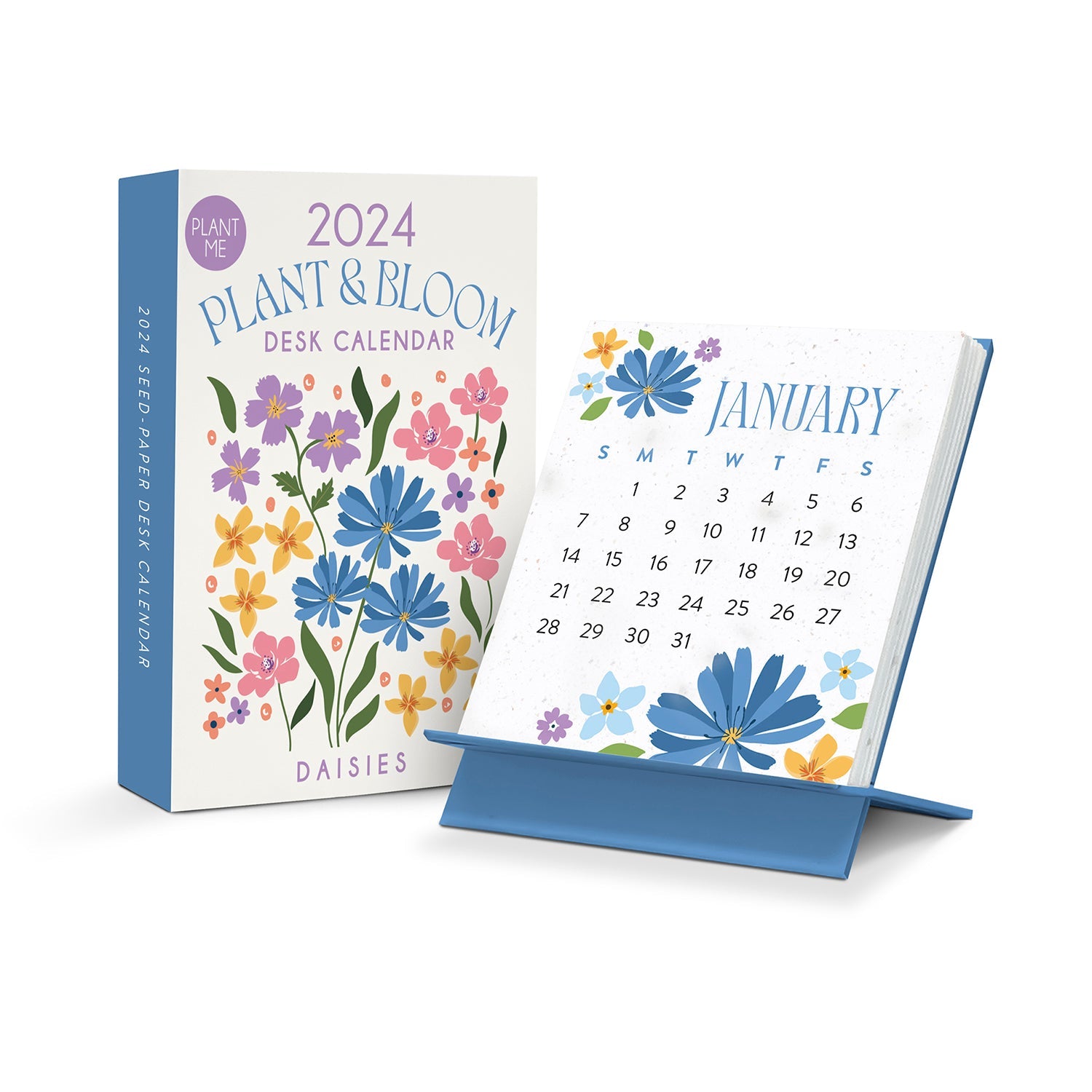 2024 Full Bloom Plant & Bloom Desk Easel Calendar Sceneries