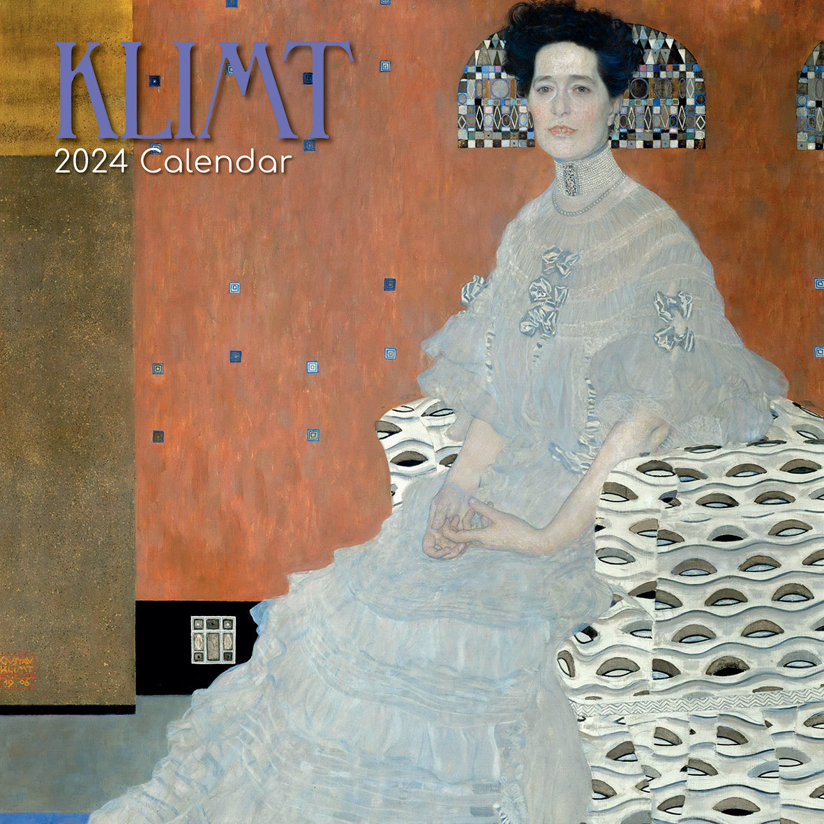 2024 Klimt Square Wall Calendar Just Calendars