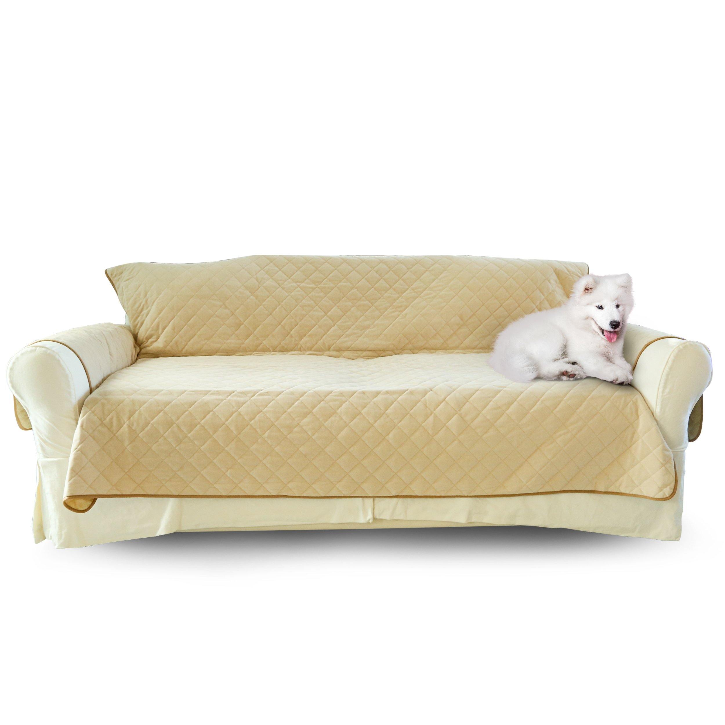 Sofa Ruby Elegant Comfort Jersey Luxury Featuring Super Soft Pet Dog Furniture Protector Fitted Couch Slipcover
