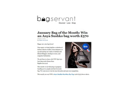 Bag Servant! Bag of the Month