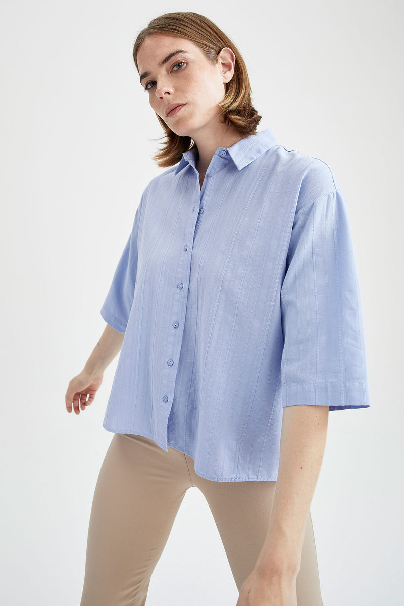 Rabatt 93 % DAMEN Hemden & T-Shirts Basisch Blau XS Mango Hemd 