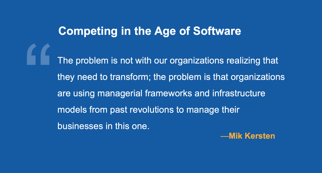 Competing the Age of Software