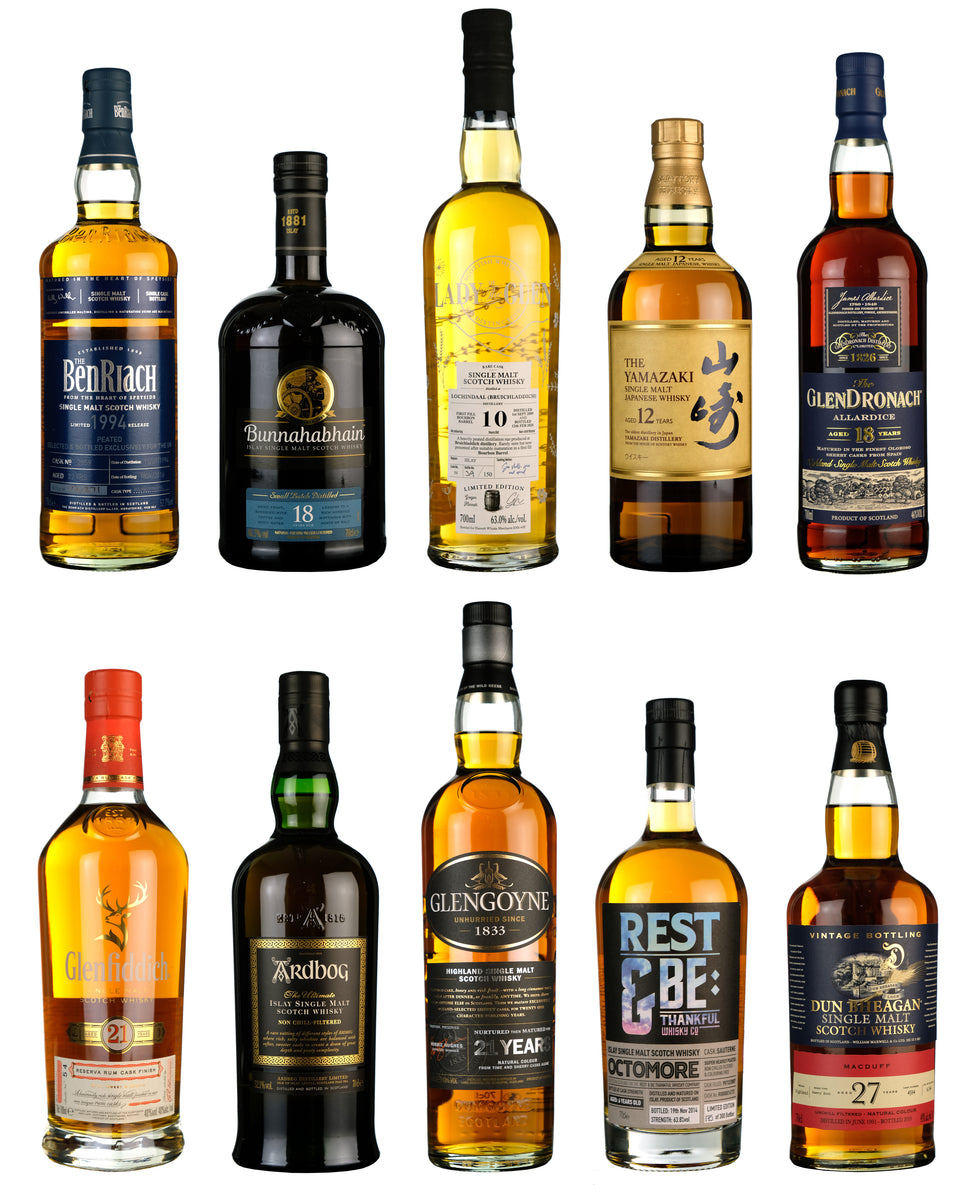 Top 10 Whiskies To Buy From £100-£200 - Shop