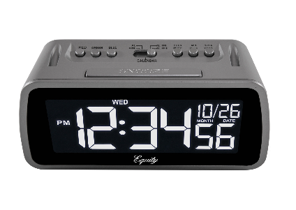 Color Changing Lcd Digital Alarm Clock Clocks Etc