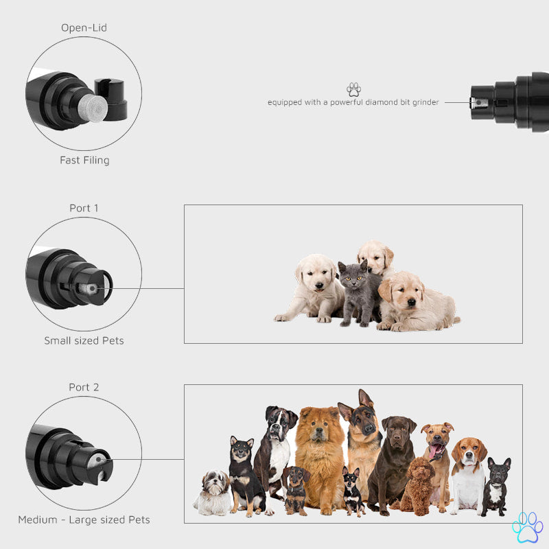 MisterPaw's Pet Nail Grinder All Sizes