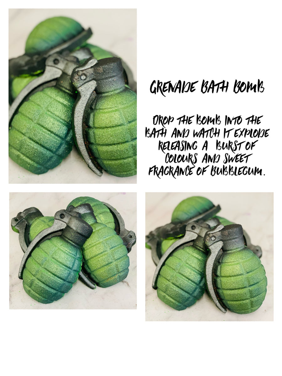 grenade bath bomb