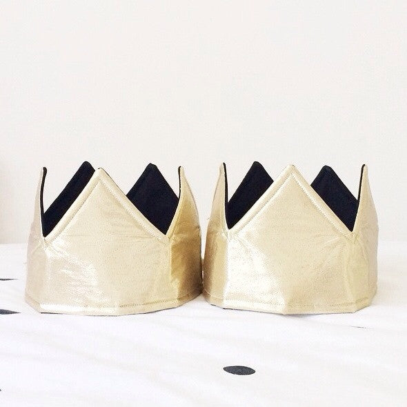 gold crown fabric cinderella