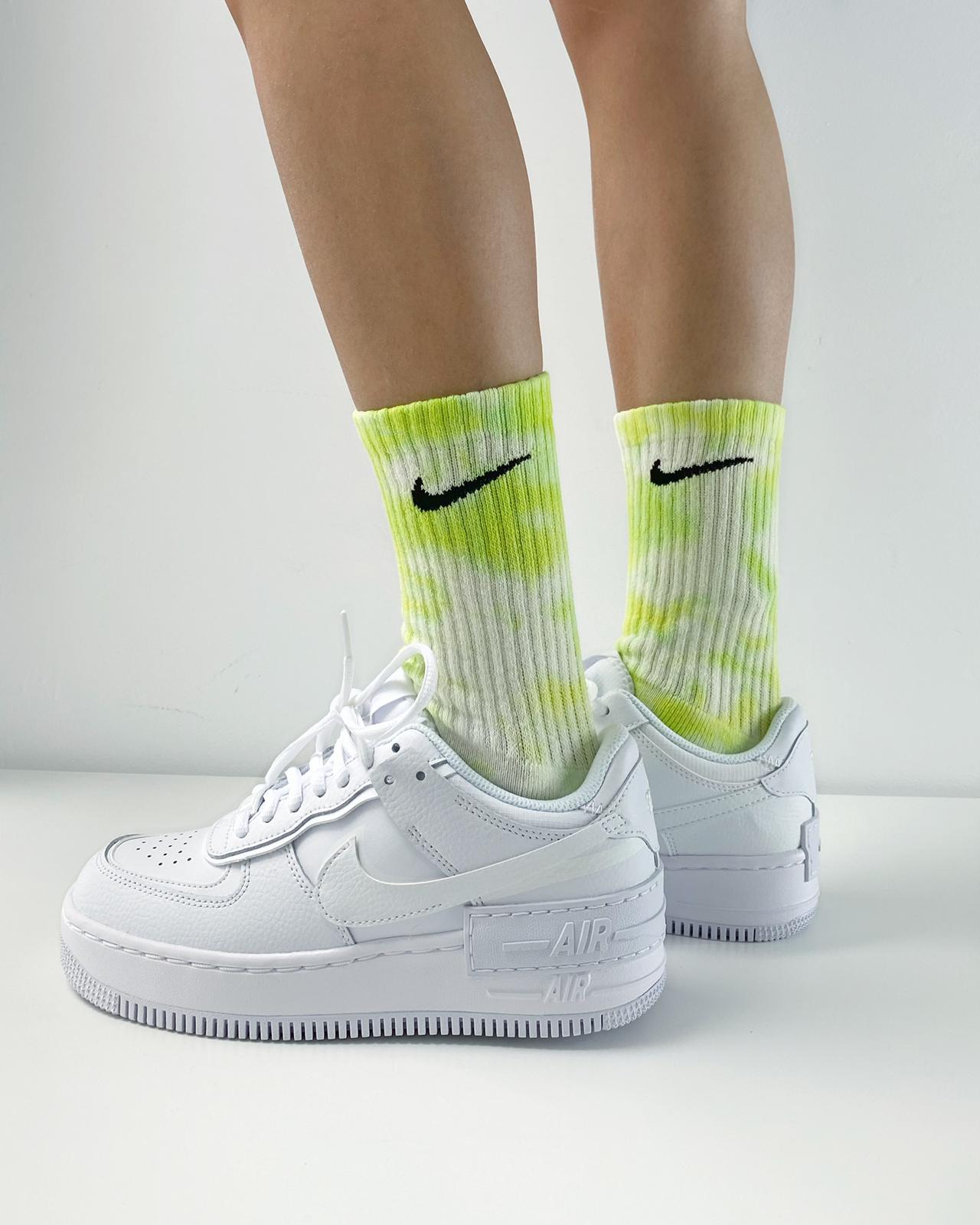 juicio Alérgico Necesitar Green - Tie Dye Nike Socks – Colour Trip