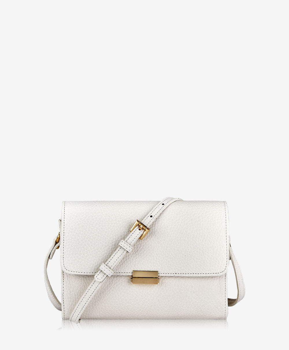 white crossbody