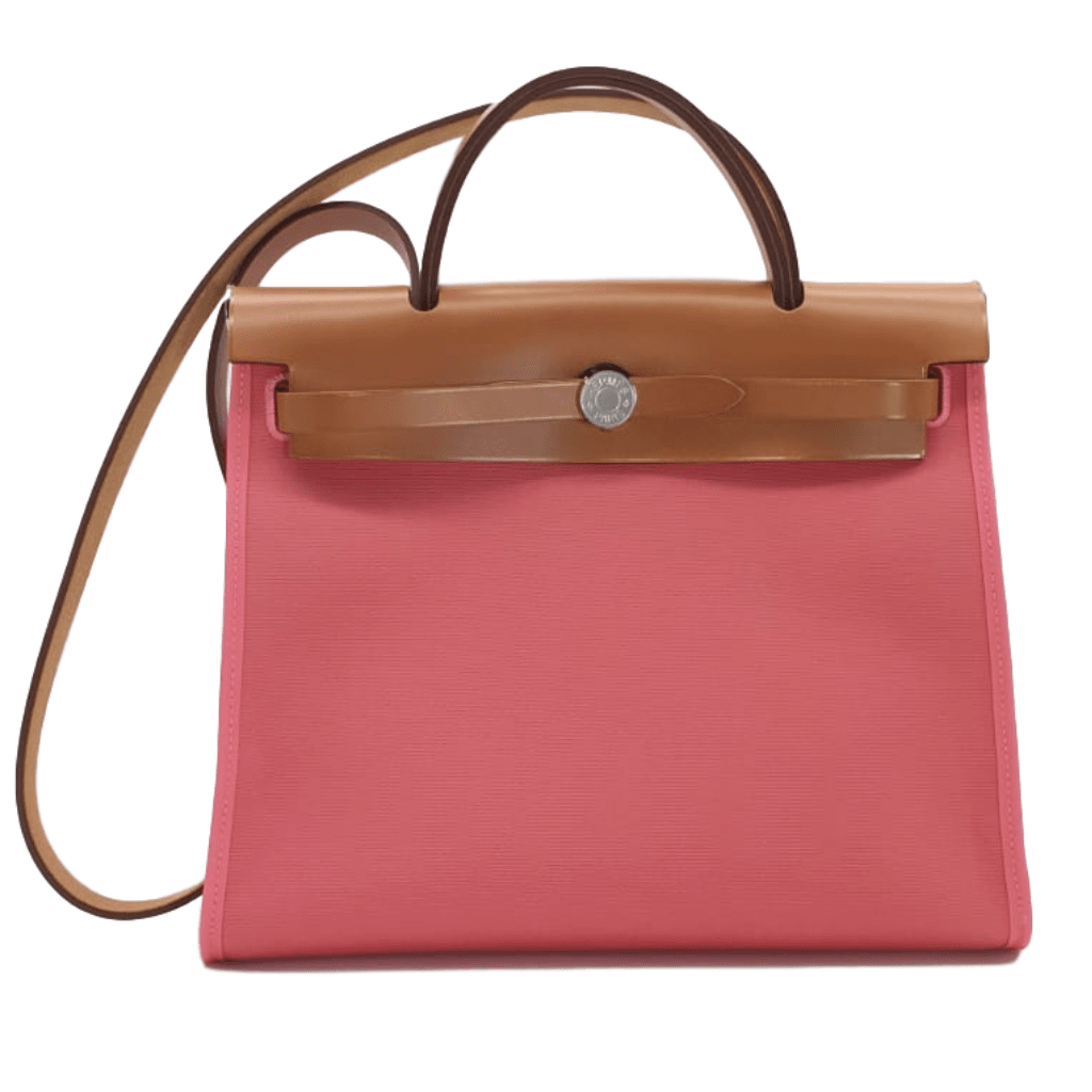 hermes herbag pink