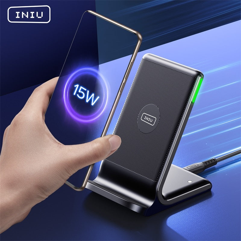 LED Indicator Phone Wireless Holder Charger