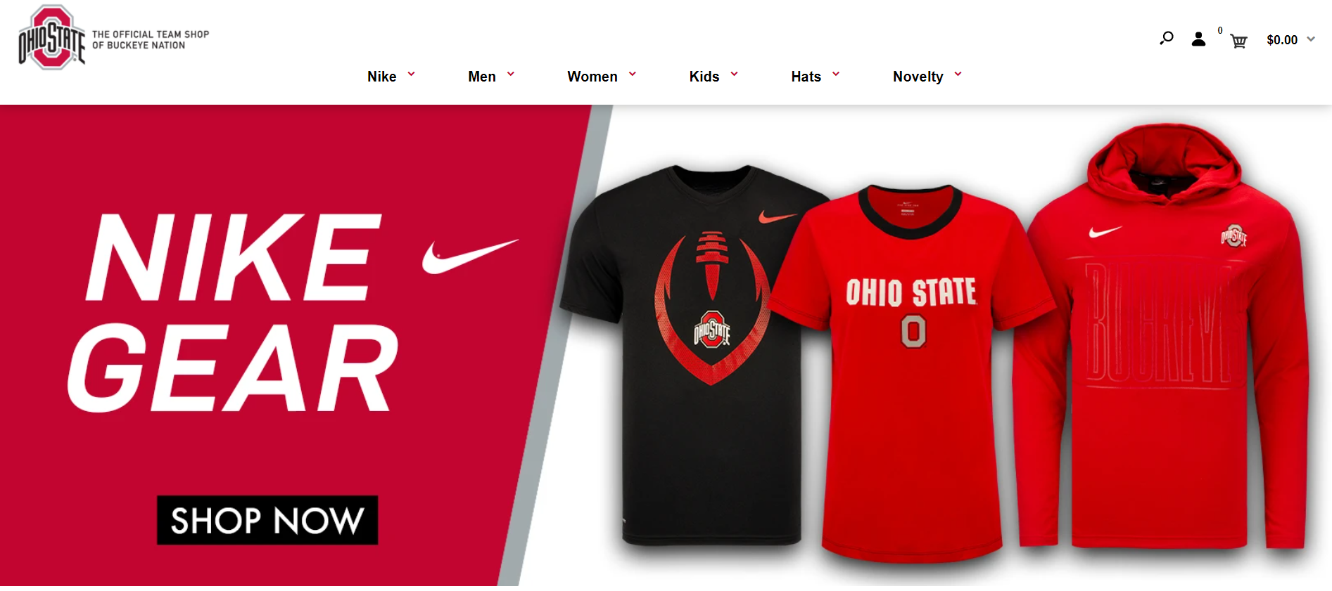 ohio state football clothing