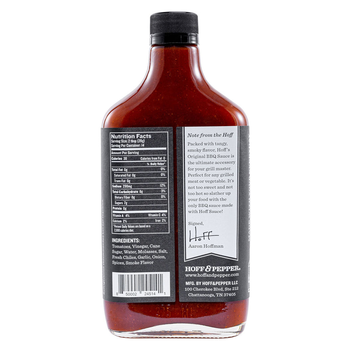 Hoff Bbq Original Barbecue Sauce Hoff And Pepper 