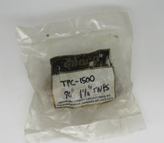TPC-1500 Groco Bronze 90 Degree Hose to Pipe Adapter 1-1/2