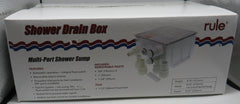 98B RULE Model 800 GPH /3028 LPH Shower Sump Drain Box Multi-Port Inlet Pump Replaces 98A