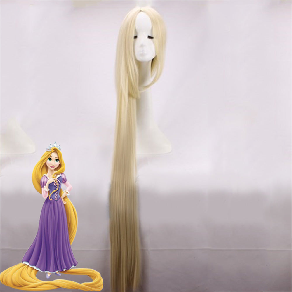 Virgen haga turismo Farmacología Disney Enredados Rapunzel Princesa Oro Cosplay Peluca – Gcosplay