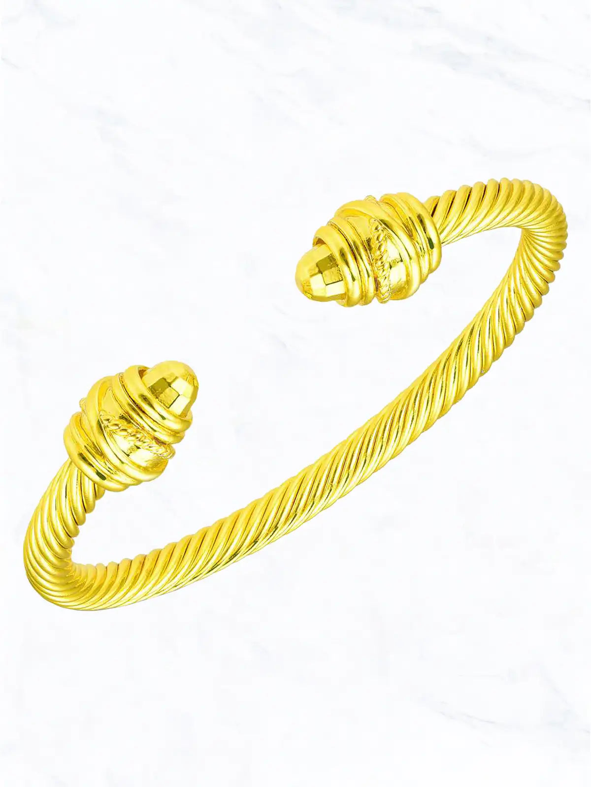 Cable Cuff Bracelets