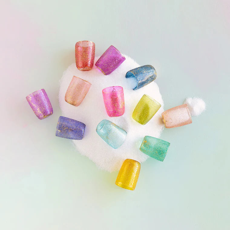 Rainbow Glass Votive