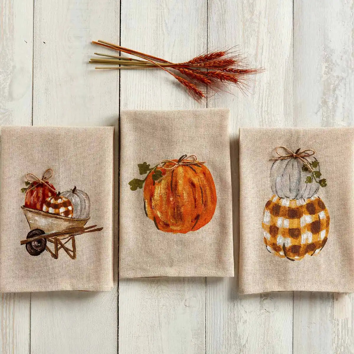 Pumpkin Tea Towel