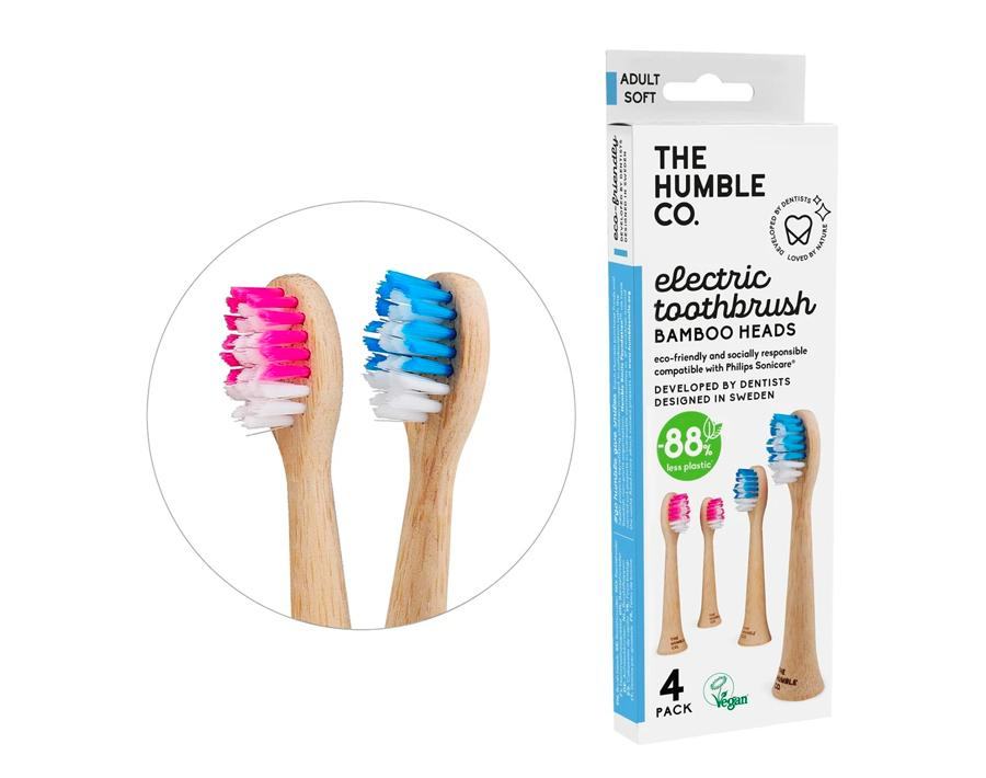 Hoelahoep proza vloot Duurzame bamboe opzetborstels elektrische tandenborstel Phillips – cayboo