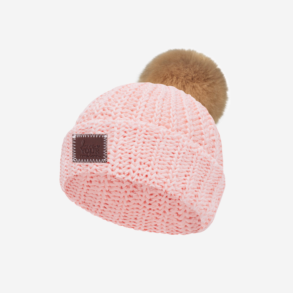 love your melon beanie with pom