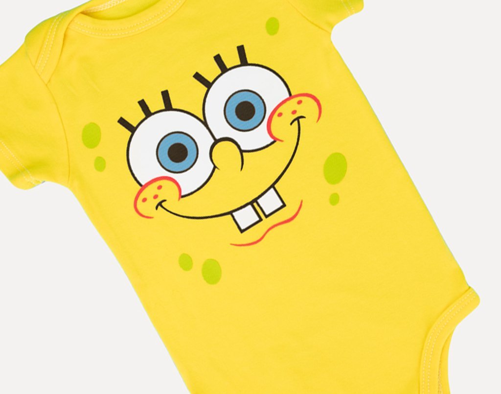 SpongeBob Squarepants Baby Boys Sleepsuit 